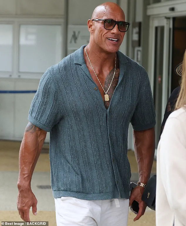Privileged Glimpse: Dwayne Johnson's Venice Film Festival Appearance Holds Surprising Secret