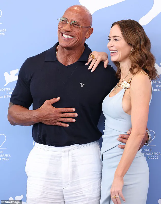 Privileged Glimpse: Dwayne Johnson's Venice Film Festival Appearance Holds Surprising Secret