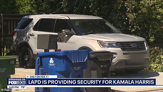LAPD Ends 24/7 Security for Kamala Harris Amid Union Concerns Over Resource Allocation