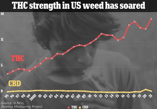 Experts Warn of Mental Health Risks from Increasing Marijuana Potency as U.S. Usage Surges to 21.8% in 2023: 'Higher THC levels correlate with increased psychosis risk,' says Dr. Jane Smith, leading psychiatrist.