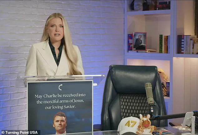 Erika Kirk Delivers First Public Speech Since Husband's Assassination from Charlie's Studio