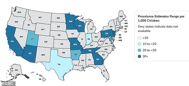 Autism Rates Surge in the US: CDC Data Reveals One in 31 Children Affected, Prompting Calls for Further Research and Policy Review