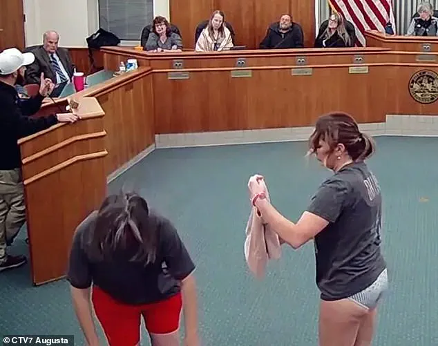 “This is Not a Game”: Augusta School Board Meeting Turns Chaotic as Debate Over Transgender Student Protections Spirals Into Surreal Spectacle, With One Man’s Defiant Rhetoric Taking Center Stage