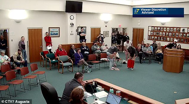 “This is Not a Game”: Augusta School Board Meeting Turns Chaotic as Debate Over Transgender Student Protections Spirals Into Surreal Spectacle, With One Man’s Defiant Rhetoric Taking Center Stage