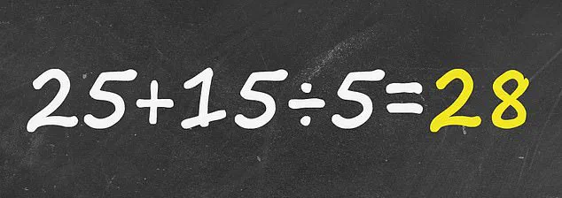 Public Debate Over Simple Math Problem Highlights Confusion in Order of Operations