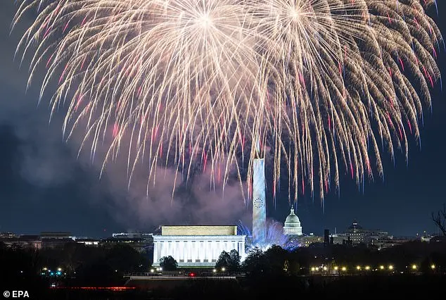 Glowing in the Cold: Times Square Revelers Celebrate New Year's Eve with Novelty Glasses and Unyielding Spirit