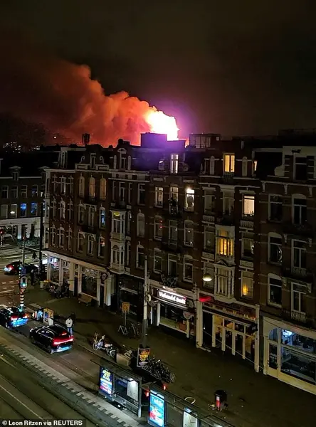 New Year's Eve Violence in Netherlands Leaves Two Dead, Historic Church Destroyed