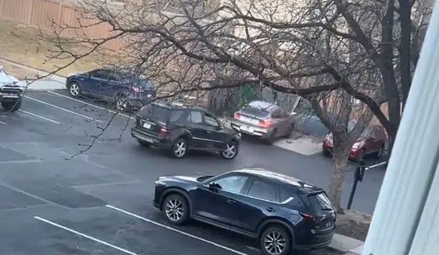 BMW and Mercedes Collide in Colorado Parking Lot Chaos, Damaging Apartment Complex