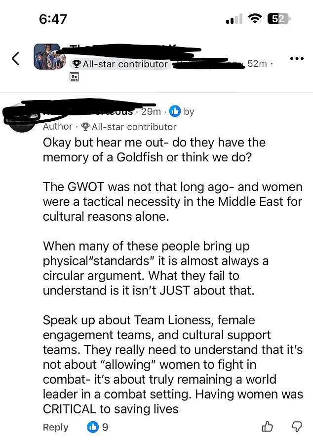 Leaked Memo Reveals Pentagon's Secret Review of Women in Combat Roles