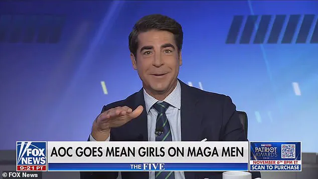 Alexandria Ocasio-Cortez Confronts Fox News Producer Over Sexual Harassment Allegations, Refuses Appearance on Jesse Watters' Show