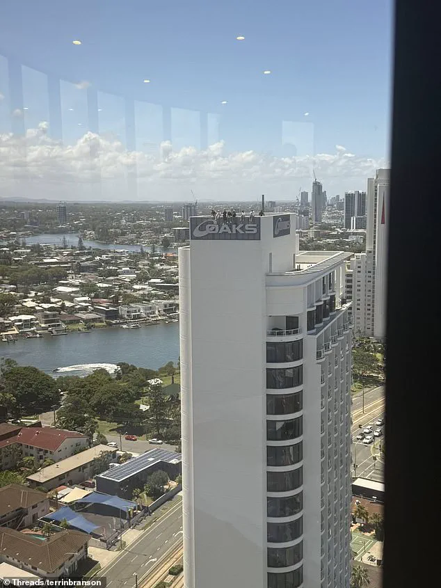 Eight Young Boys Spotted Balancing Precariously on Oaks Gold Coast Hotel Rooftop
