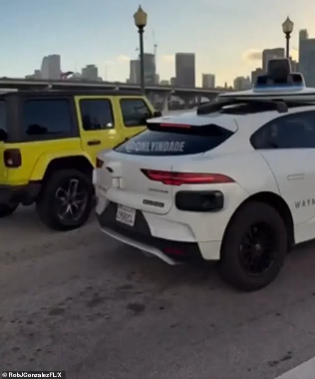 Waymo's Autonomous Vehicle Causes Major Traffic Jam on Miami Bridge, Drawing Public Criticism