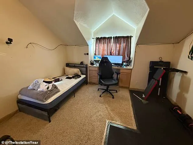 Man's Year-Long Lockdown Experiment to Combat Obesity and Mental Health Challenges Gains Family Support