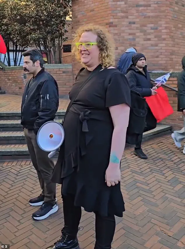 Anti-Trump Activist's Disruptive Outburst at Free Iran Protest Sparks Clash Over Allegiances: 'This Isn't About Iran!'