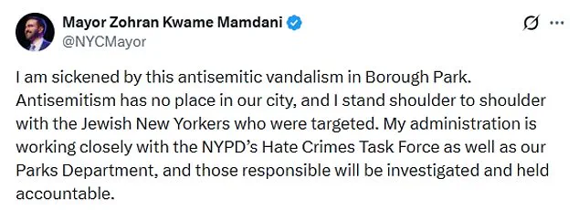 Antisemitic Vandalism: 16 Red Swastikas Discovered at Gravesend Park Playground