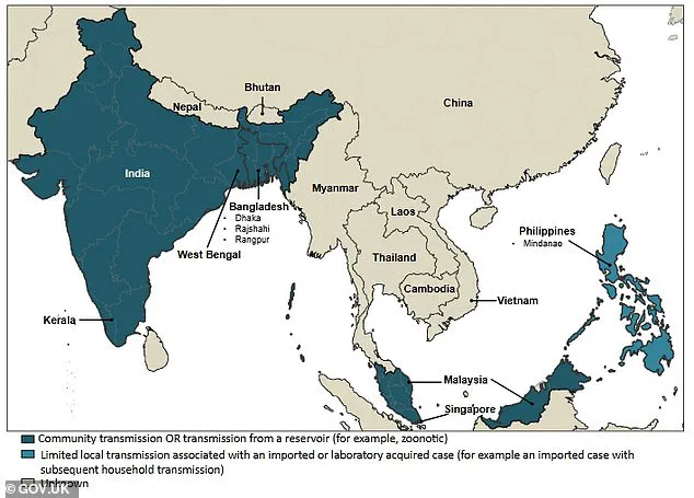 Nipah Virus Outbreak in India Sparks Global Health Alerts and Cross-Border Precautions
