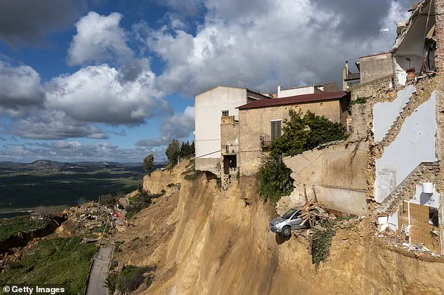 Fresh Images Reveal Chaos as Landslide Forces Evacuation of 1,500 in Sicilian Town Niscemi