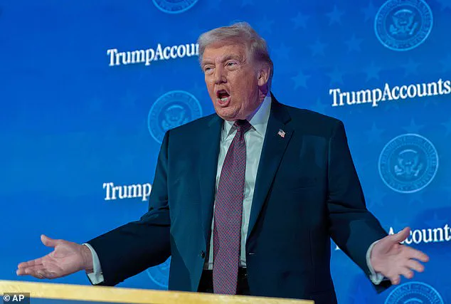 Senator Ted Cruz Engages in Lighthearted Exchange During Trump's Speech on 'Trump Account' Initiative