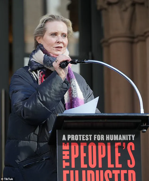 Cynthia Nixon Lookalike Vandalizes Melania Trump Poster, Sparks Viral Controversy