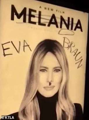 Cynthia Nixon Lookalike Vandalizes Melania Trump Poster, Sparks Viral Controversy