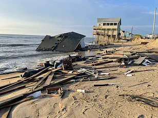 Four Homes Collapse into Atlantic as Storm Intensifies Coastal Erosion Battle on North Carolina's Outer Banks