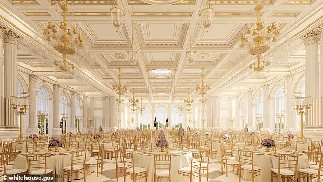 Trump Unveils $300 Million 'Big, Beautiful Ballroom' as Part of White House East Wing Upgrade