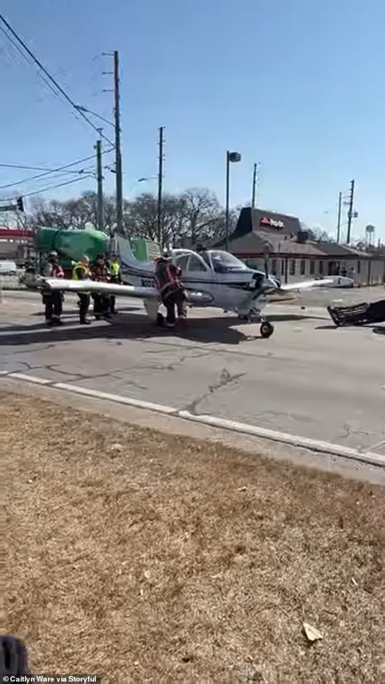 Harrowing Video Captures Plane Crash into Busy Intersection in Gainesville, Georgia