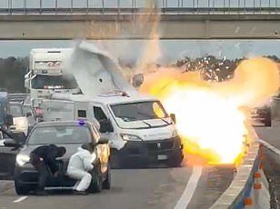 Chilean Motorist Foils Highway Robbery with Bold Collision