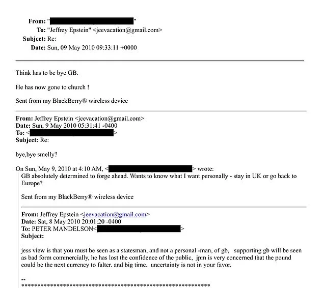 U.S. Congress Urges Peter Mandelson to Testify Over Epstein Ties, Highlighting Political Accountability Issues