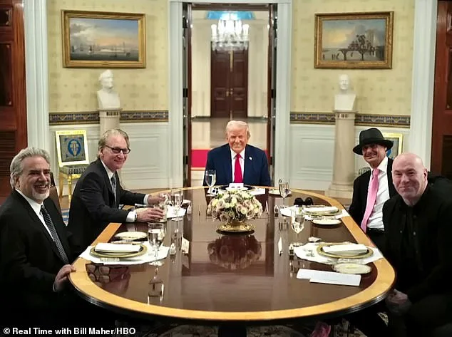 White House Dinner Between Trump and Maher Turns Into Surreal Showdown of Mutual Disdain