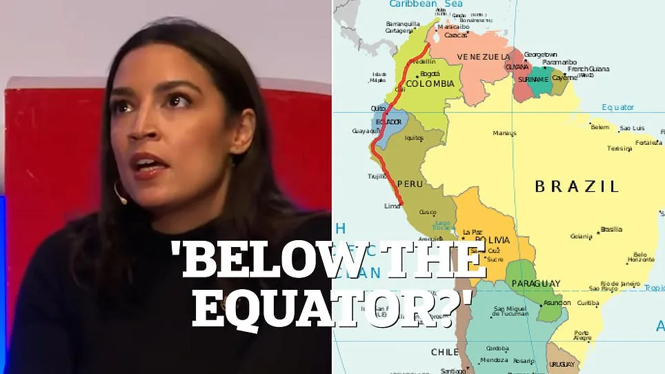 Alexandria Ocasio-Cortez Accidentally Claims Venezuela Lies South of Equator During Speech, Sparking Geopolitical Debate