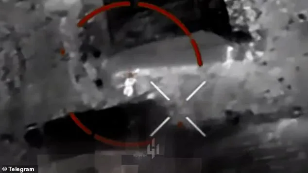 Ukrainian UAV Engages Russian Soldier in Deadly Nighttime Firefight