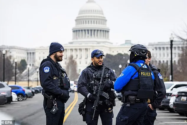 18-Year-Old Man Arrested Outside US Capitol with Loaded Shotgun and Tactical Vest