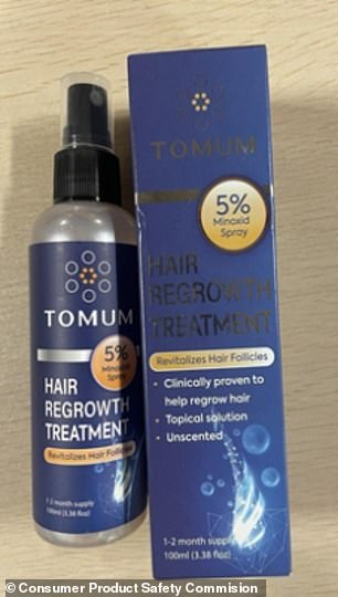 CPSC Issues Urgent Recall for Tomum Hair Regrowth Treatment Over Child-Resistant Packaging Flaw, Warns of Poisoning Risk