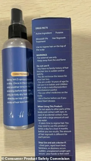 CPSC Issues Urgent Recall for Tomum Hair Regrowth Treatment Over Child-Resistant Packaging Flaw, Warns of Poisoning Risk