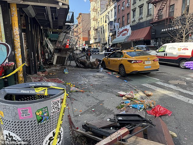 Miraculous Survival Amid Chaos: Taxi Crash on Manhattan's Lower East Side Leaves Witnesses in Shock