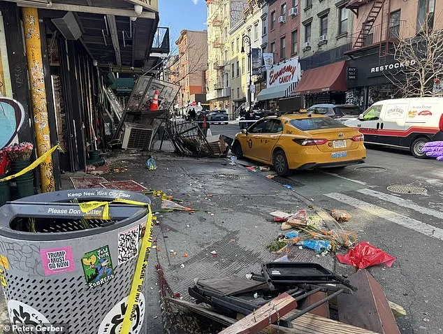 Miraculous Survival Amid Chaos: Taxi Crash on Manhattan's Lower East Side Leaves Witnesses in Shock