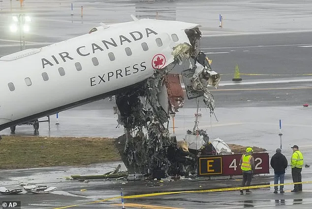 Air Canada Flight Attendant Miraculously Survives LaGuardia Crash with Broken Leg