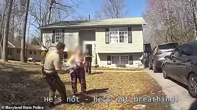 Heroic Race Against Time: Maryland Troopers Save Choking Infant in Dramatic Bodycam Footage