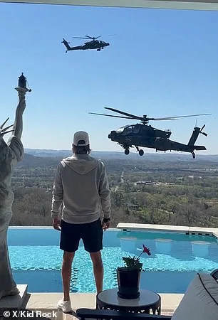 U.S. Army Investigates Kid Rock's Apache Helicopter Social Media Posts