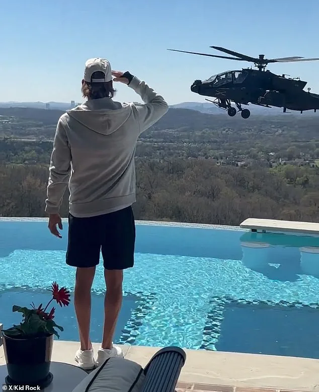 U.S. Army Investigates Kid Rock's Apache Helicopter Social Media Posts