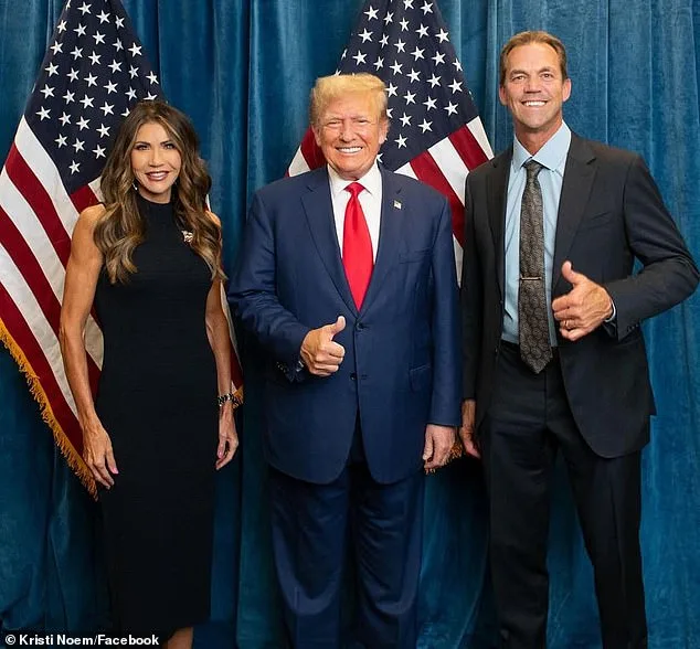 Daily Mail Exposé Reveals South Dakota Governor's Husband's Secret Cross-Dressing Lifestyle and Online Fetish Photos