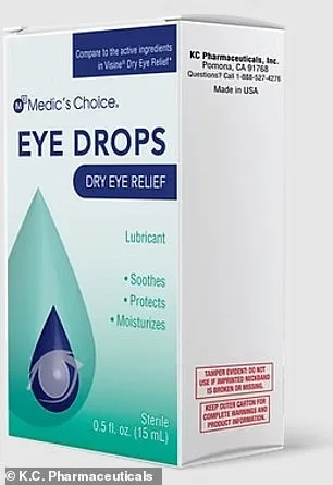 Massive Recall of 3 Million OTC Eye Drops Over Sterility Concerns