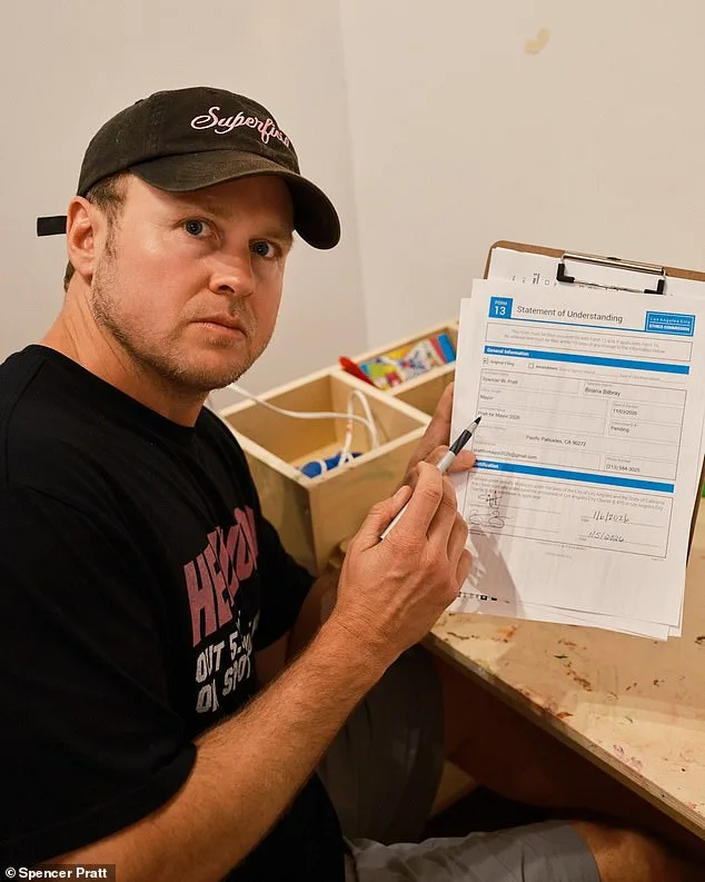 Reality Star Spencer Pratt Emerges as Surprising Contender in Los Angeles Mayoral Race