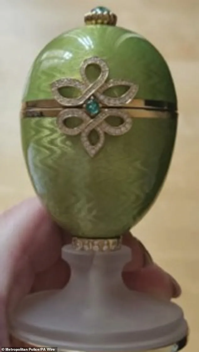 2m Fabergé Egg and Watch Stolen in Brazen Daylight Heist Outside London Pub