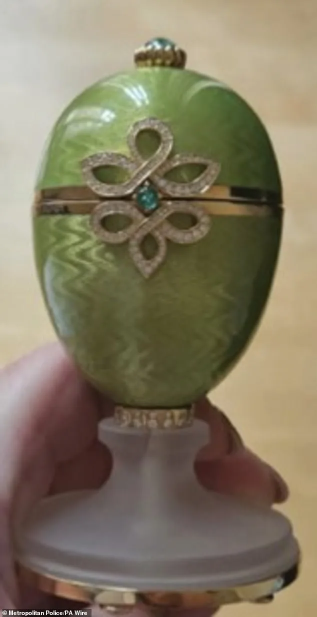 Brazen Theft of £2m Fabergé Egg and Watch in London's Soho