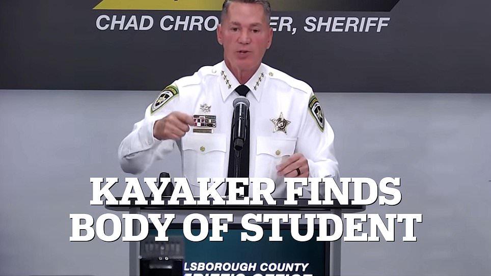 Sheriff confirms human remains found near Tampa bridge belong to missing student Nahida Bristy.