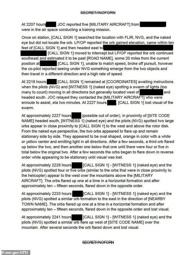 Declassified FBI Files Reveal Decades of Mysterious Aerial Incidents and UFO Encounters
