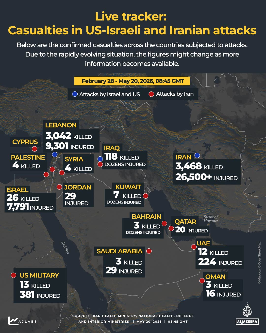 US strikes southern Iran as leaders hold talks in Qatar.