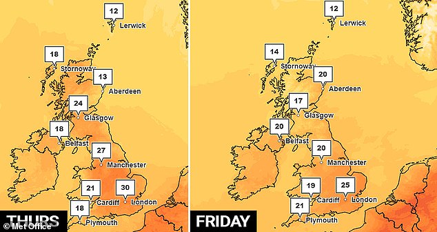 Experts warn cold showers trap heat; lukewarm water cools better.